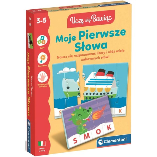 UKŁADANKA EDUKACYJNA MOJE PIERWSZE SŁOWA 4282 -zdjęcie numer 1