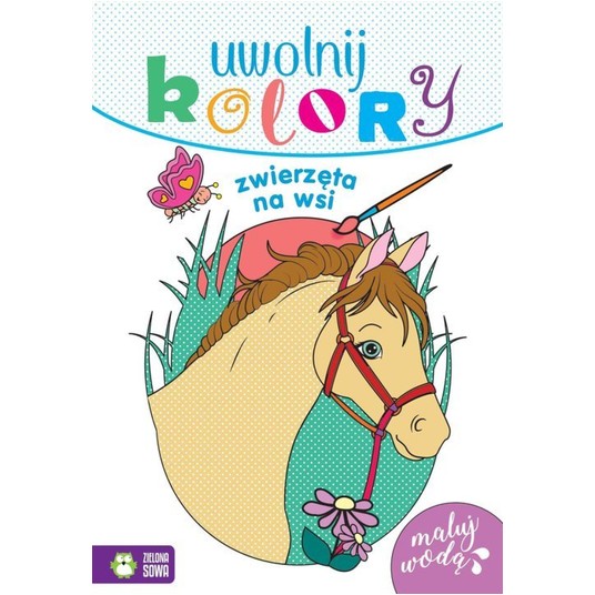 Uwolnij kolory. Zwierzęta na wsi nw 9788382991123 -zdjęcie numer 1