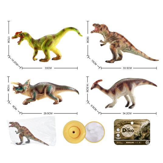 VINYLOWE DINOZAURY Z DŻWIEKIEM 6170 -zdjęcie numer 1
