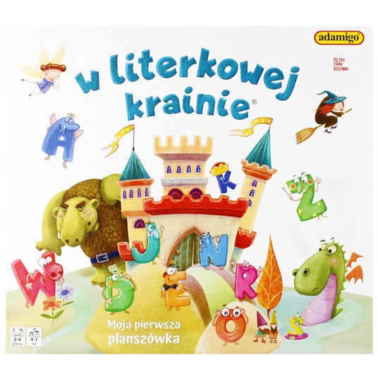 W LITERKOWEJ KRAINIE GRA PLANSZOWA 7837 -zdjęcie numer 1