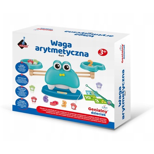 WAGA ARYTMETYCZNA KRAB Z MAGNESAMI 4W1 6210 -zdjęcie numer 1