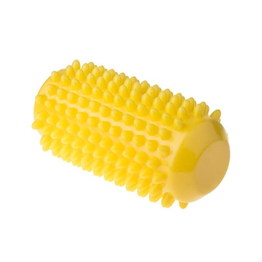 WAŁEK DO MASAŻU 12,8CM ŻÓŁTY ROLLER 4255 -zdjęcie numer 1