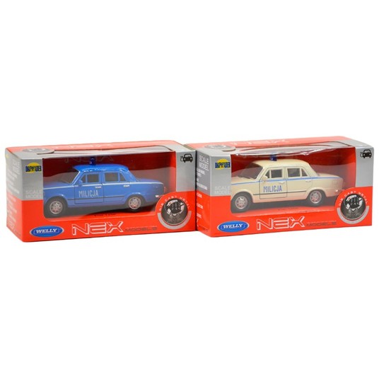 WELLY FIAT 125P MILICJA 0031 -zdjęcie numer 1