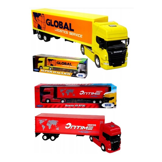 WELLY TRUCK 1:64 SCANIA V8 R730 0216 -zdjęcie numer 1
