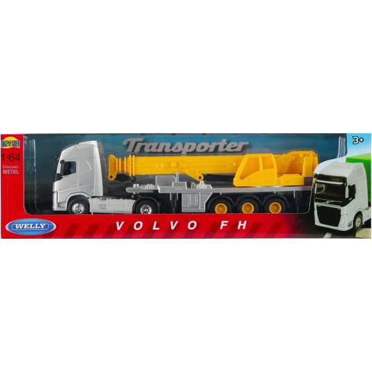 WELLY TRUCK 1:64 VOLVO FH TRACTOR TRAOLE 0551 -zdjęcie numer 1
