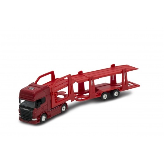 WELLY TRUCK SCANIA R730 TRANSPORTER 0237 -zdjęcie numer 1