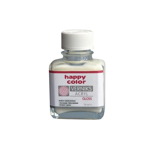 Werniks akrylowy GLOSS, 75 ml, przezroczysty 9532 -zdjęcie numer 1