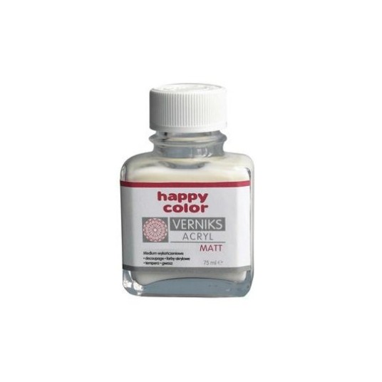 Werniks akrylowy MATT, 75 ml, przezroczysty 9549 -zdjęcie numer 1