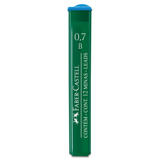 WKŁAD GRAFITOWY 0,7MM B FABER-CASTELL 2735 A'12 -zdjęcie numer 1