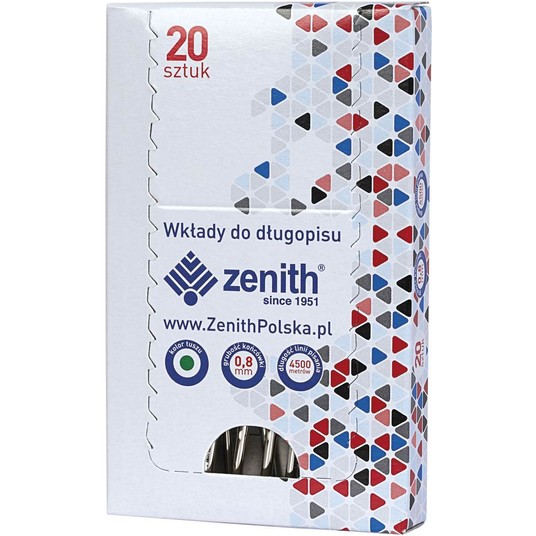 WKŁAD ZENITH 4 (20) ZIELONY 2146 -zdjęcie numer 1
