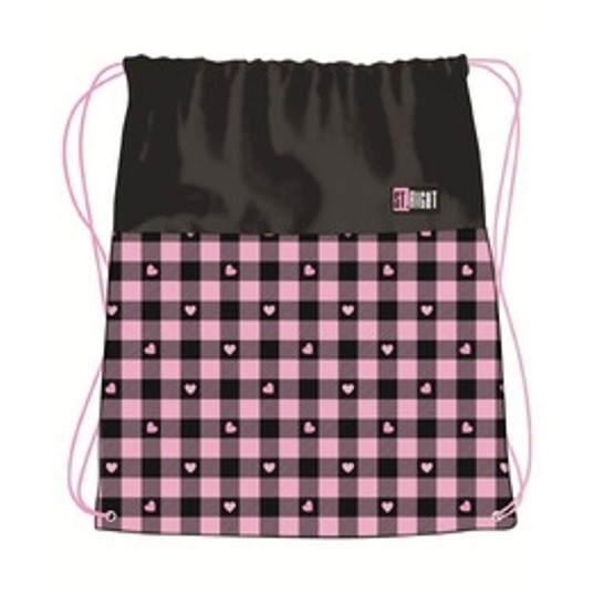 WOREK NA OBUWIE STRIGHT SO-01 PINK CHECKERED 0403 -zdjęcie numer 1