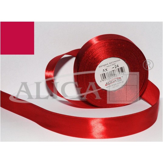 WSTĄŻKA SAT.AX12-24 12MM/32M CZERWONA (4) 7622 -zdjęcie numer 1