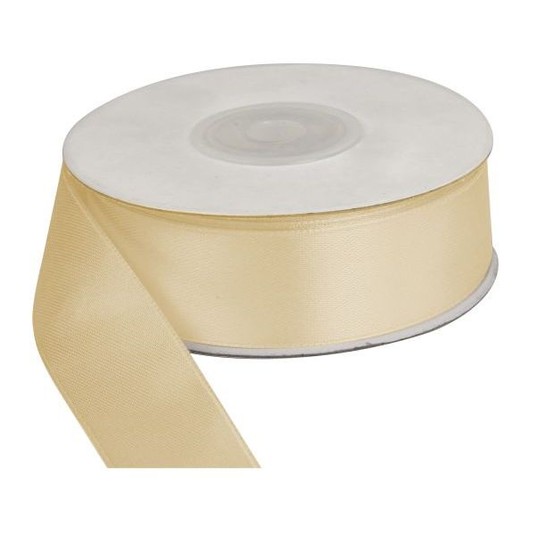 WSTAŻKA SAT.KREM.25MM/25M 5889 -zdjęcie numer 1