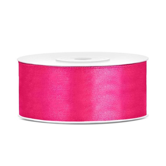 WSTAŻKA SAT.RÓŻOWA 25MM/25M 05 A'5 -zdjęcie numer 1