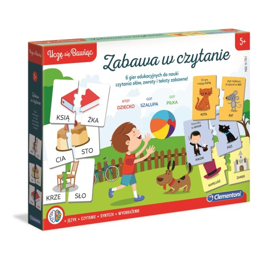 ZABAWA W CZYTANIE CLEMENTONI 0840 -zdjęcie numer 1