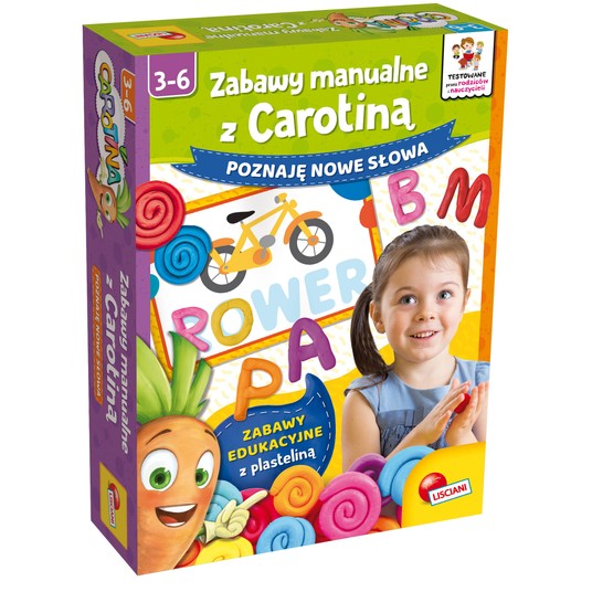 ZABAWY MANUALNE Z CAROTINĄ SŁÓWKA 3953 -zdjęcie numer 1