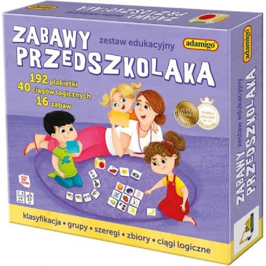 ZABAWY PRZEDSZKOLAKA ZESTAW EDUKACYJNY7578 -zdjęcie numer 1