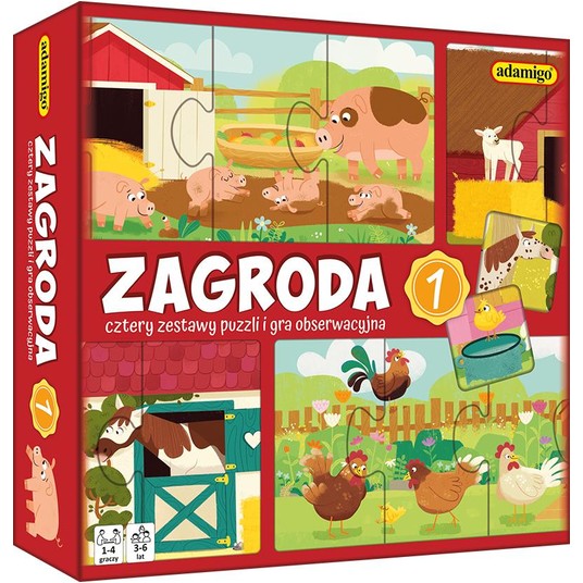 ZAGRODA 1 – puzzle obserwacyjne 8001 -zdjęcie numer 1