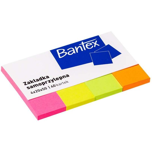 ZAKŁADKI SAMOP. 20X50/40K 4KOL. (4) 400086402 A"12 -zdjęcie numer 1