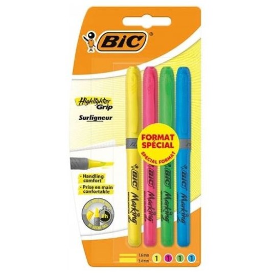 ZAKREŚLACZ BR/LINER GRIP BL MIX 4127 -zdjęcie numer 1