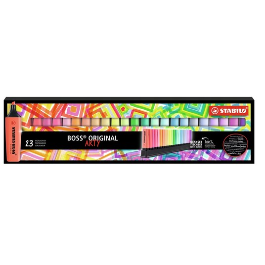 ZAKREŚLACZE STABILO BOSS 23PC DESKSET ARTY 7847 -zdjęcie numer 1