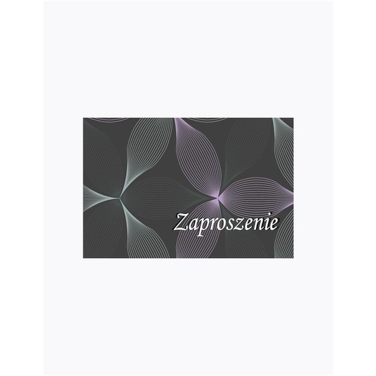ZAPROSZENIE 160X95 OGÓLNE ZESTAW 61614 A'10 -zdjęcie numer 1