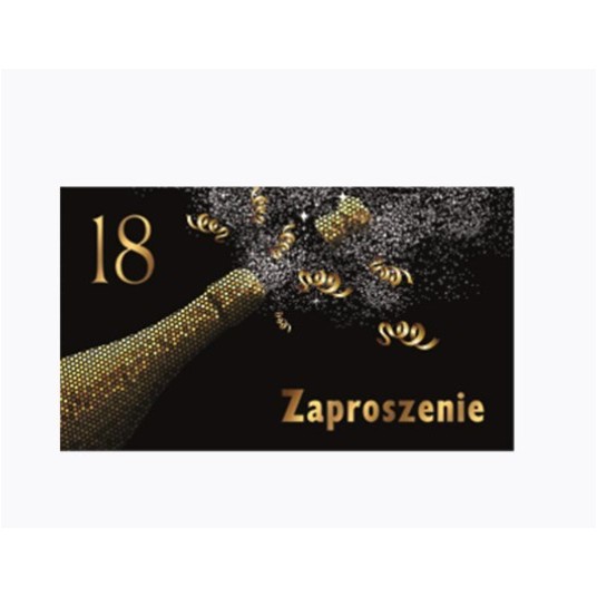 ZAPROSZENIE URODZINY 18-STKA Z_UR18_56475 A'10 -zdjęcie numer 1
