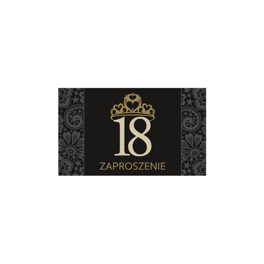 ZAPROSZENIE URODZINY 18-STKA ZEST.61631 A'10 -zdjęcie numer 1