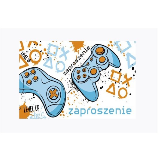 ZAPROSZENIE Z 160X95 ZESTAW 62140 DZIECIĘCE A'10 -zdjęcie numer 1