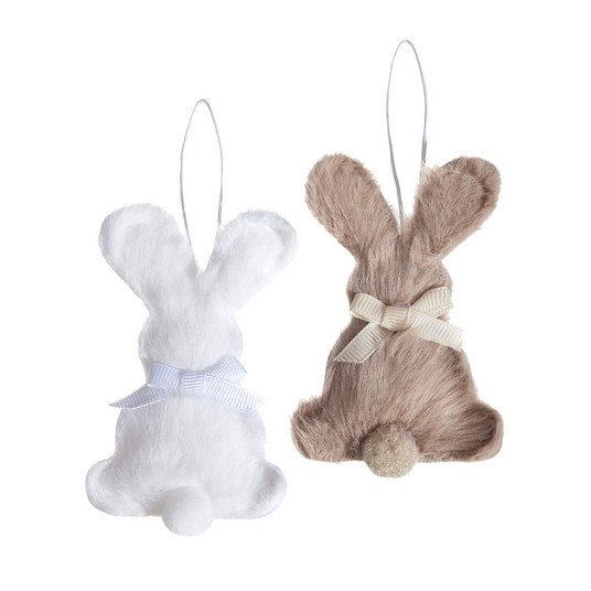 ZAWIESZKI FUTERKOWE KRÓLICZKI 9CM 2 SZT. 5290 -zdjęcie numer 1