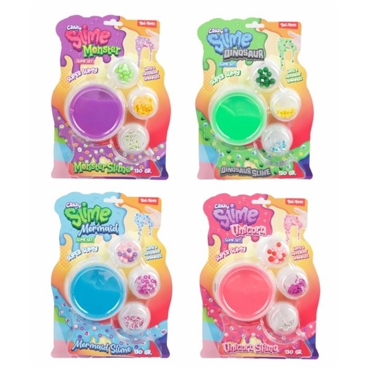 ZESTAW DO ZROBIENIA SLIME Z FIGURKAMI 4 RODZ 9285 -zdjęcie numer 1