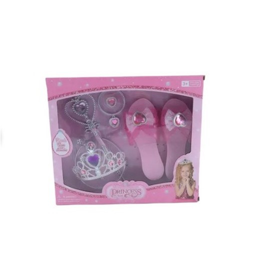 ZESTAW KSIĘŻNICZKI Z PANTOFELKAMI 27X6X31CM 9519 -zdjęcie numer 1