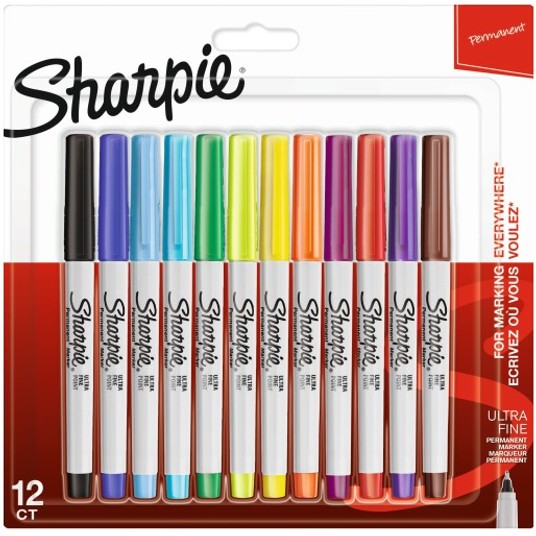 ZESTAW MARKERÓW PERMAN. SHARPIE F 12KOL 2065408 -zdjęcie numer 1