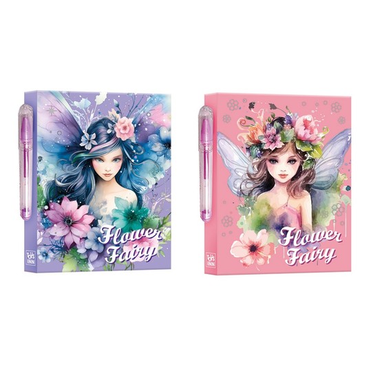 ZESTAW Z KARTECZKAMI FLOWER FAIRY MIX 12 SZT- DISP -zdjęcie numer 1