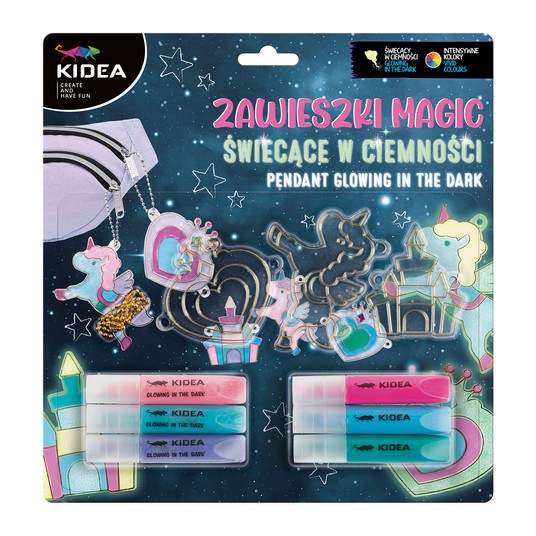 ZESTAW ZAWIESZEK MAGIC ŚWIECĄCYCH W CIEMNOŚCI 0361 -zdjęcie numer 1