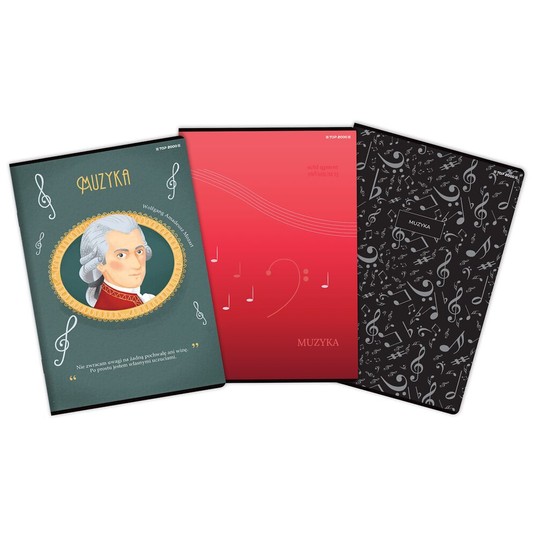 ZESZYT A4/16K DO NUT MUZYKA MIX 400169002 A'10 -zdjęcie numer 1