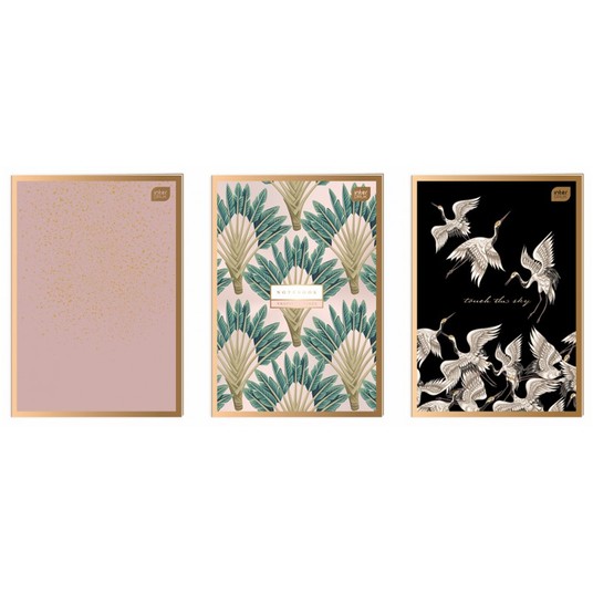ZESZYT A4/60K 1-LINIA M 70G METALLIC GOLD 4154 A'5 -zdjęcie numer 1
