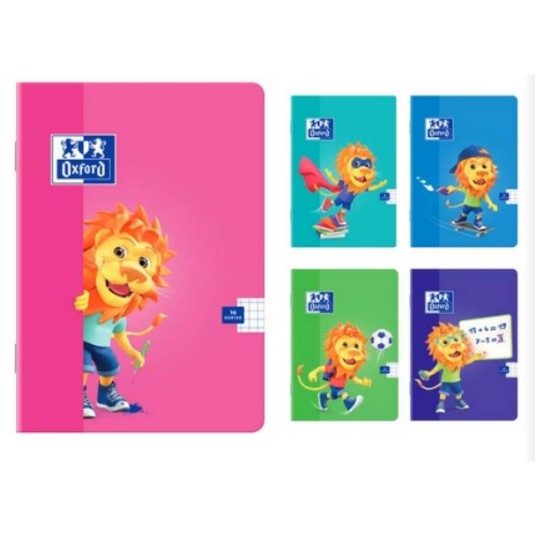 ZESZYT A5/16K LINIA OXF. LION 400106953 A'10 3822 -zdjęcie numer 1