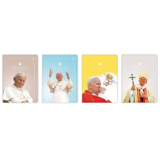 ZESZYT A5/32K KRATA RELIGIA JPII/FRANCI A'10 5418 -zdjęcie numer 1