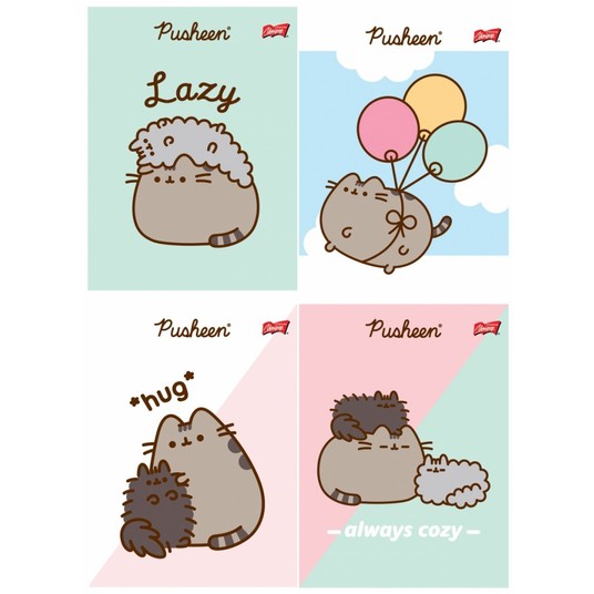 Zeszyt A5/32k linia dwukolor PUSHEEN 5164 A'15 -zdjęcie numer 1