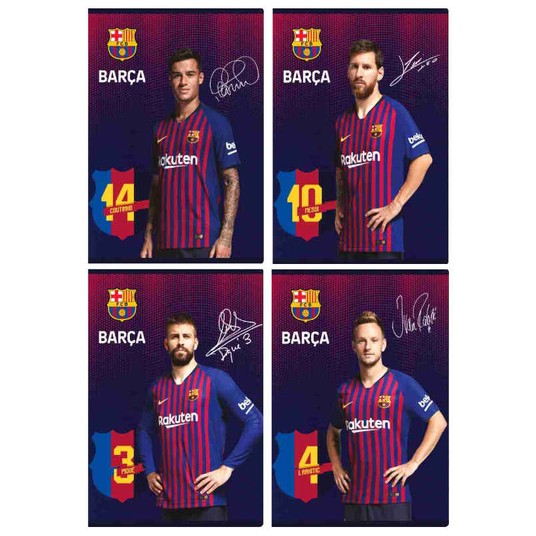 ZESZYT A5/32K LINIA FCB BARCA FUN 7 2082 A'10 -zdjęcie numer 1
