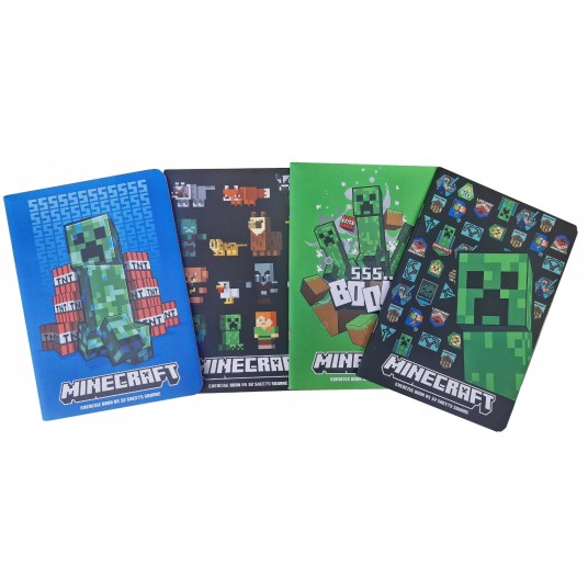 ZESZYT A5/32K LINIA MINECRAFT 3849 A'10 -zdjęcie numer 1