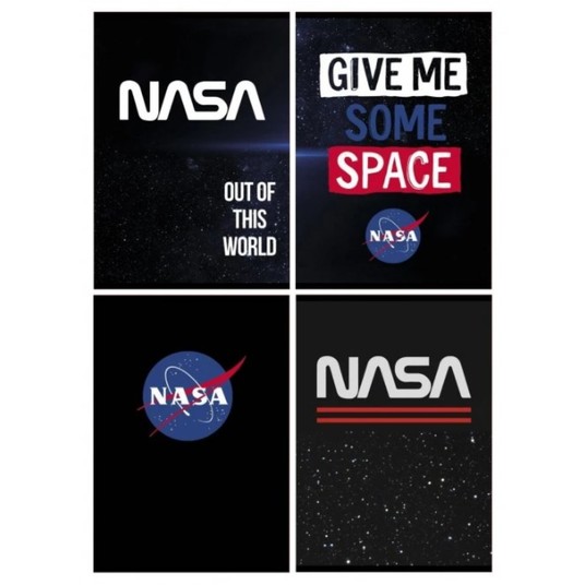 ZESZYT A5/60K KRATA LAMINOWANY NASA 0841 -zdjęcie numer 1