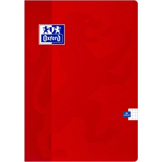 ZESZYT A5/60K KRATA OXF ESSE CZERW 400136900 A'5 -zdjęcie numer 1