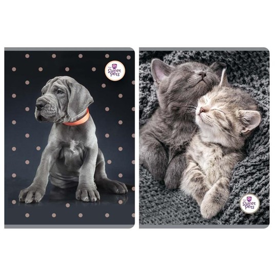 ZESZYT A5/60K KRATA THE SWEET PETS 3441 A'5 -zdjęcie numer 1