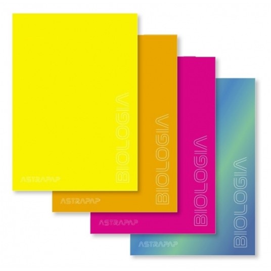 Zeszyt A5/60k kratka ASTRAPAP BIOLOGIA FLUO 5544 -zdjęcie numer 1