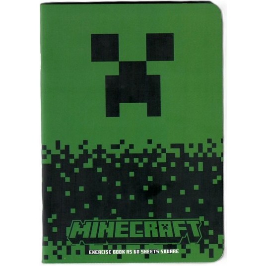 ZESZYT A5/60K KRATKA MINECRAFT 3894 A'10 -zdjęcie numer 1