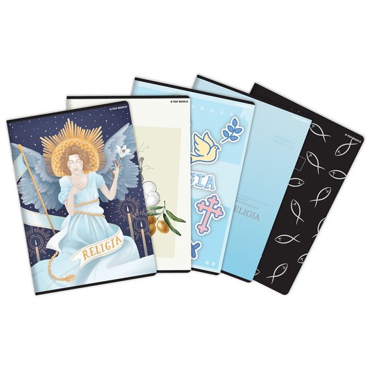ZESZYT A5/60K KRATKA RELIGIA MIX 400168989 A'10 -zdjęcie numer 1
