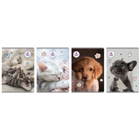 ZESZYT A5/60K KRATKA THE SWEET PETS 2597 A'5 -zdjęcie numer 1
