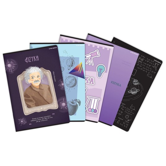 ZESZYT A5/60K KRATKA TOP FIZYKA MIX 400168954 A'10 -zdjęcie numer 1